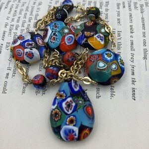 Vintage Venetian Glass Necklace
